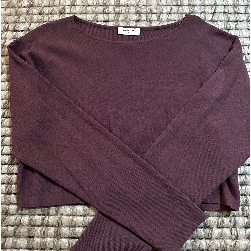 Babaton crop long sleeve